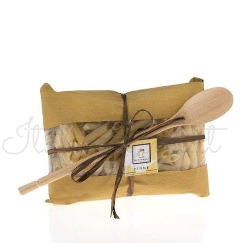 Italian Pasta (Penne) with Ladle Gift Set -Raffaelli