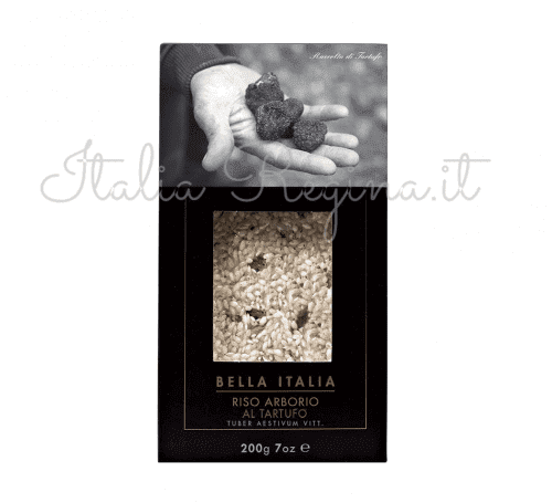 Black Truffle Rice 200gr - Bella Italia