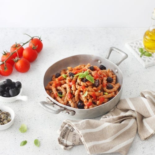 Meal kit pasta Busiate with tomatoes, olives, caper - 1,2 kg - Image 3